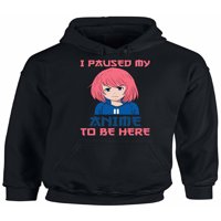 Zastao mi je anime da bude ovdje dukserica s kapuljačom anime hoodie sarcastic džemper japanski kawaii