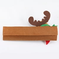 Hladnjak ručica vrata pokriva božićni crtani crtani santa snjegović elk ručka šika zaštitnika kuhinja