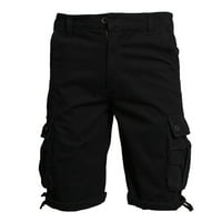 Homodles Muški ležerne kratke hlače - Trendy Ležerne jedinice Boja kratke hlače Crna veličina 6xl