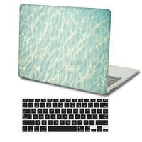Kaishek Hard Shell Cover kompatibilan novi MacBook Air S s mrežnom ekranom TOUCH ID USB tip-c + crni poklopac tastature Model: A1932 & A2179 & A