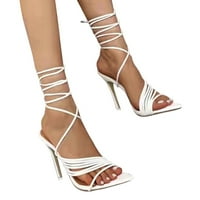 Sandale žene modne modne prozračne cipele za čipke visoke potpetice casual sandale cipele za žene sandale