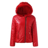 Duga zimska jakna Ženska nova kratka kapuljača Ležerne prilike za odbojnu ovratnik zadebljane kapute