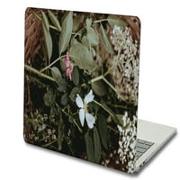 Kaishek za MacBook Pro 13 - Objavljen model A2338 A2289 A2251 A2159 A1989 A1706 A1708, plastična zaštitna futrola tvrdi poklopac, cvijet 0246