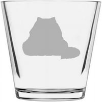 Himalayan SIDE View CAT TOMEED 16oz Libbey Pint Glass