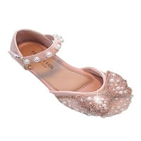 Lacyhop djevojke princeze cipele ljetna haljina Sandal d'orsay ravne sandale vjenčana lagana marija