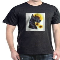 Cafepress - C blk suncokret tamna majica - pamučna majica