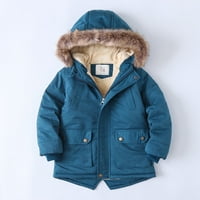 Fleece Jackets for Toddlers Girls Boys Solid Color Ear Hooded Outerwear Coats Kids Clothes Zip Up Newborn