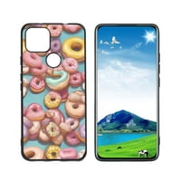 Kompatibilan sa Google Pixel 5A 5G telefonom, pastel-Donut-Delights - Case Silikon zaštitni za teen Girl Boy Case za Google Pixel 5A 5g