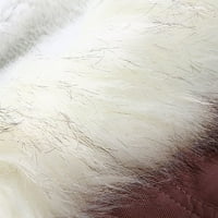 Ženske plus veličine kaputi i jakne jesen jesen zimski kaputi Ležerne topline s kapuljačnim vilim baršunama