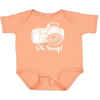 Inktastična kamera OH Snap Gift Baby Boy ili Baby Girl BodySuit