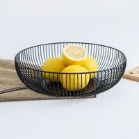 Voćno držač biljne košarice željezne žice bombone biskvitni posude za pladanj kuhinje skladištenje hrane