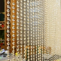 Crystal Staklena zavjesa luksuzna dnevna soba spavaća soba Prozori Prozori Vjenčani dekor
