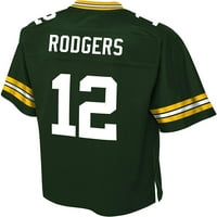 NFL_PRO LINE muški Aaron Rodgers_Green Green Bay_packers TEAM dres