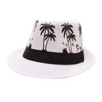 Mnjin bejzbol kape za odrasle Ljetna modna krema za sunčanje od slame plaža Ležerne prilike ribarske