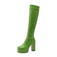 Giligiliso Cipele Ženske modne velike veličine Duge cijevi Visoke potpetice Vitez preko koljena rasprodaje