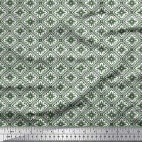 SOIMOI poliester Crepe tkanina cvjetna i geometrijska etnička štampana tkanina od dvorišta široka