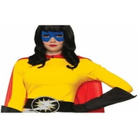 Forum Novoltifije Odrasli Budite svoj vlastiti superherojski junak žuti košulj kostim Pribor srednje 42