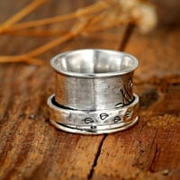 Vintage rotirajuće prsten ženski prstenovi nakit poklon za žene rođendan
