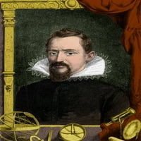 Johannes Kepler, njemački astronomski poster Ispis naučnog izvora