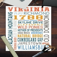 Virginia, tipografija