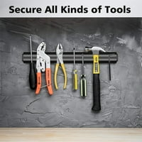 Trake za magnetne nož, držač za pribor za magnetsku kuhinju, držač alata, snažan snažni nosač noža s višenamjenskim za organiziranje vaše kuhinje ili alata