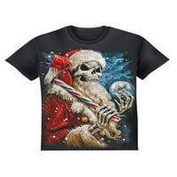 Kolekcije itd. Skelet CANY CANY Santa Grafička majica kratkih rukava