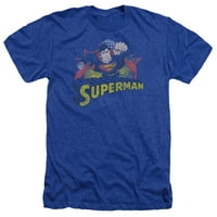 JLA - Superman grube nevolje - Heather majica kratkih rukava - X-velika