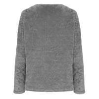 Rođendanski pokloni za žene Modne žene Zima Ležerne prilike, Ležerne prilike s dugim rukavima Cardigan bluza