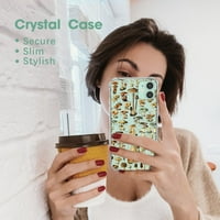 Ilustracija gljiva Većom futrolom za iPhone Pro, estetski umjetnički dizajn futrola za muškarce, jedinstveni mekani prozirni TPU poklopac kafere