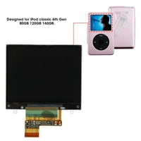 MGaxyff zamenski popravak Deo Inner LCD ekran za klasični 6. Gen 80GB 120GB 160GB, LCD modul, za popravak za