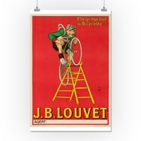 B Louvet Vintage poster Francuska C