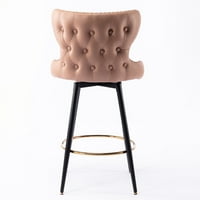 JS Namještaj, 29 Moderna kosta kolica za kolibu, 180 ° okretna stolica za stolice za stolice za kuhinju,