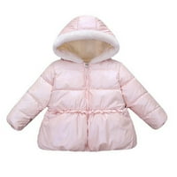 UCCDO 12M-6T Djevojke Zimske ruke obložene kaputi puffer jakne za djecu sa kapute sa kapuljačom