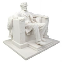 Sjedala Abraham Lincoln Figurine 8 H Lincolna memorijalna skulptura 16. predsjednika