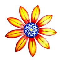 Suncokret metalni cvjetovi zidni dekor metalni zidni umjetnički ukrasi viseći