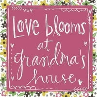 Ljubav cvjeta na baki ''s II poster Print Katie Doucette