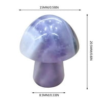 JPGIF Crystal Agatess Polumice mini male gljive kristalno oblikovanje liječenja kristalnog prirodnog
