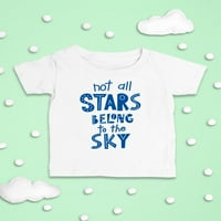 Nisu sve zvijezde pripadale nebeskim majicama-majica -Martprints dizajna, mjeseci