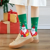 Muškarci i žene Jesen i zimski božićni pisani božićni pokloni Moda zadebljane tople čarape g