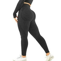 Ženske joge pune duljine hlače za čišćenje Sport Sport Yoga High Squik Bib hlače COVERALL Work Work