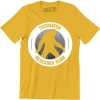 Pronalaženje Sasquatch istraživačkog tima Smiješno poklon Veliko stopalo Gone Squatchin Muška majica