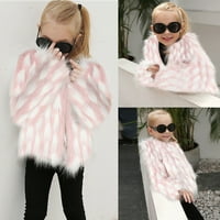 Djevojke kaput slatka odjeća Toddler Baby Kids Girls Winter WindFoonfrooff Progurna jakna Patchwork