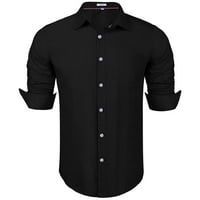 Purcoar bluze za muškarce bluza Elegantna muška radna bluza bluza za muškarce