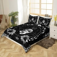 Star posteljina Psihipedelic Mountain Contforter Cover za dječake Dječje Dječje Starry Sky Duvet Cover