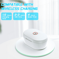 U bežičnim ušima Bluetooth 5. Sportske slušalice Premium zvuk Kvalitetni punjenje Kućište Digitalni LED zaslonski slušalice Ugrađene mikrofonske slušalice za Oppo F Plus