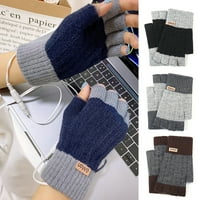Uparite ruka od pola prsta vune pletenje Nema pregre ne pregrijavanje niskog trenutnog dizajna elastična
