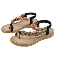 Giligiliso sandale Žene Dression Comfy platforme casual cipele ljetna plaža Travel papera Flip Flops