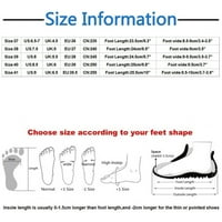 JTCKARPU Sandalalni sandale za žene elastične gležnjače fleksibilne ljetne ravne sandale