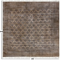 Casavani joga graden mat geometrijska područja Kilim, smeđi Ft