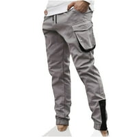 Tuphregyow muške elastične vježbe trčanje hlače za treniranje čišćenje ulične odjeće planinarske pantalone
